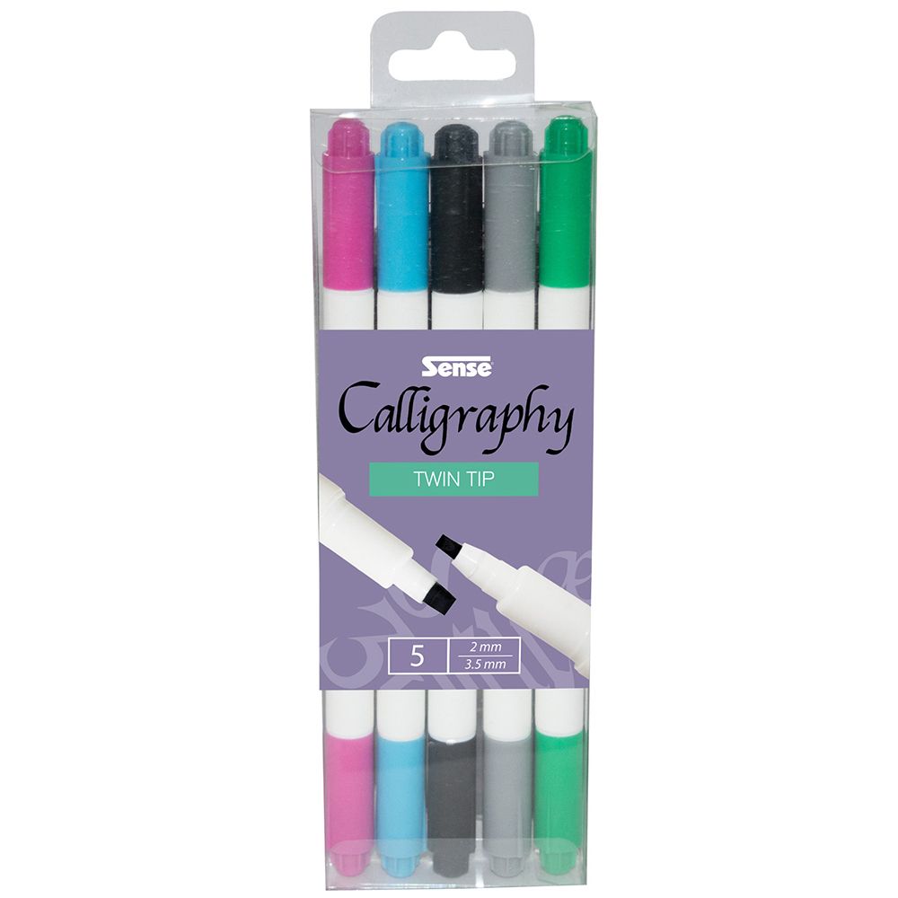 Sense, Химикалки за калиграфия, CALLIGRAPHY PENS, двустранни