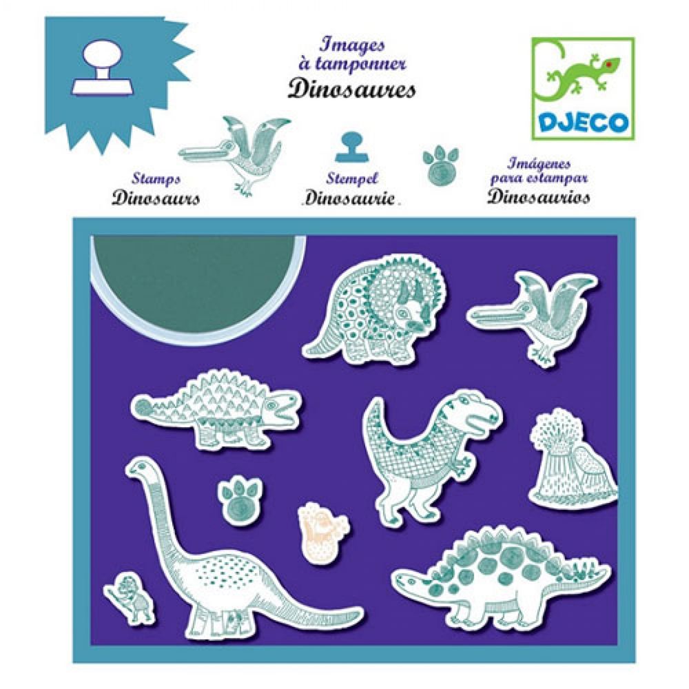 Djeco, Детски печати, Динозаври