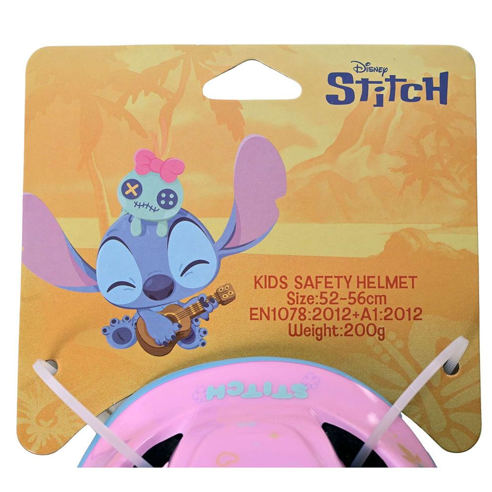 Детска каска за велосипед, Стич