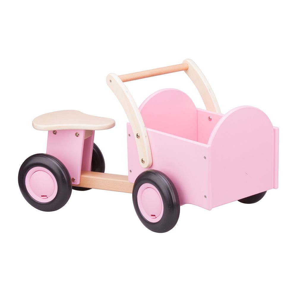 New Classic Toys, Колело за бутане с краченца с кош, розово
