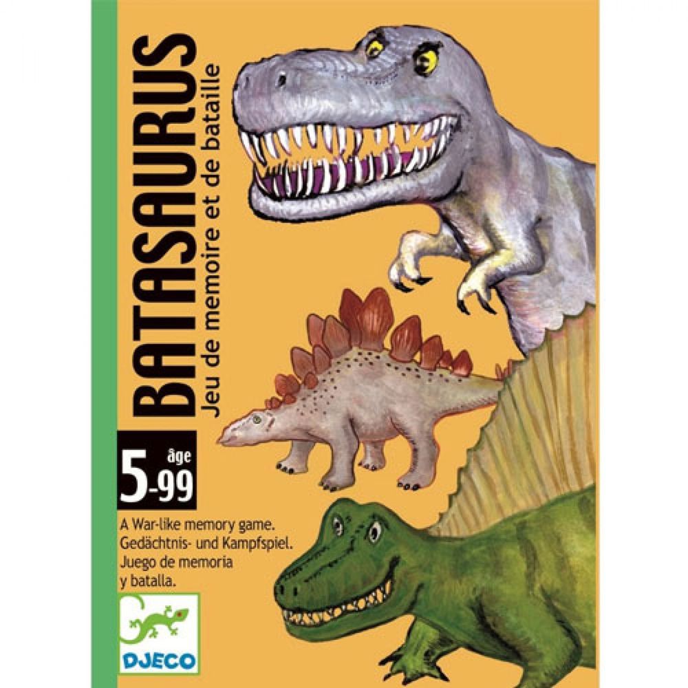 Djeco, Карти за игра, Динозаври
