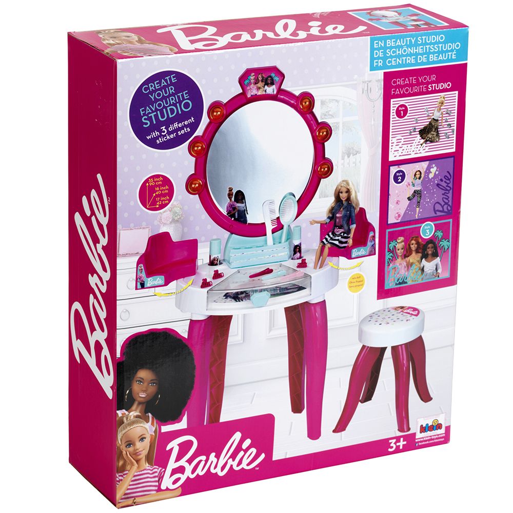 Детско студио за красота Barbie с аксесоари
