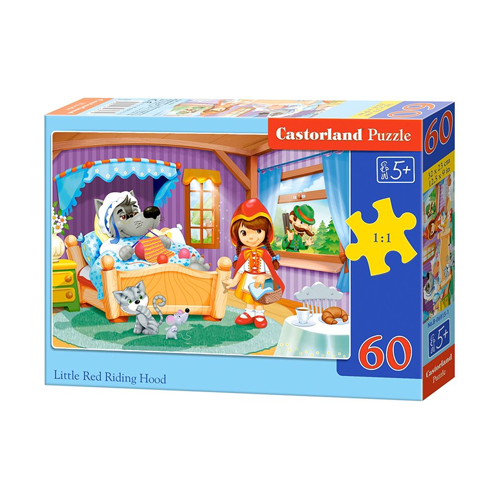 Castorland, Червената шапчица, пъзел 60 части