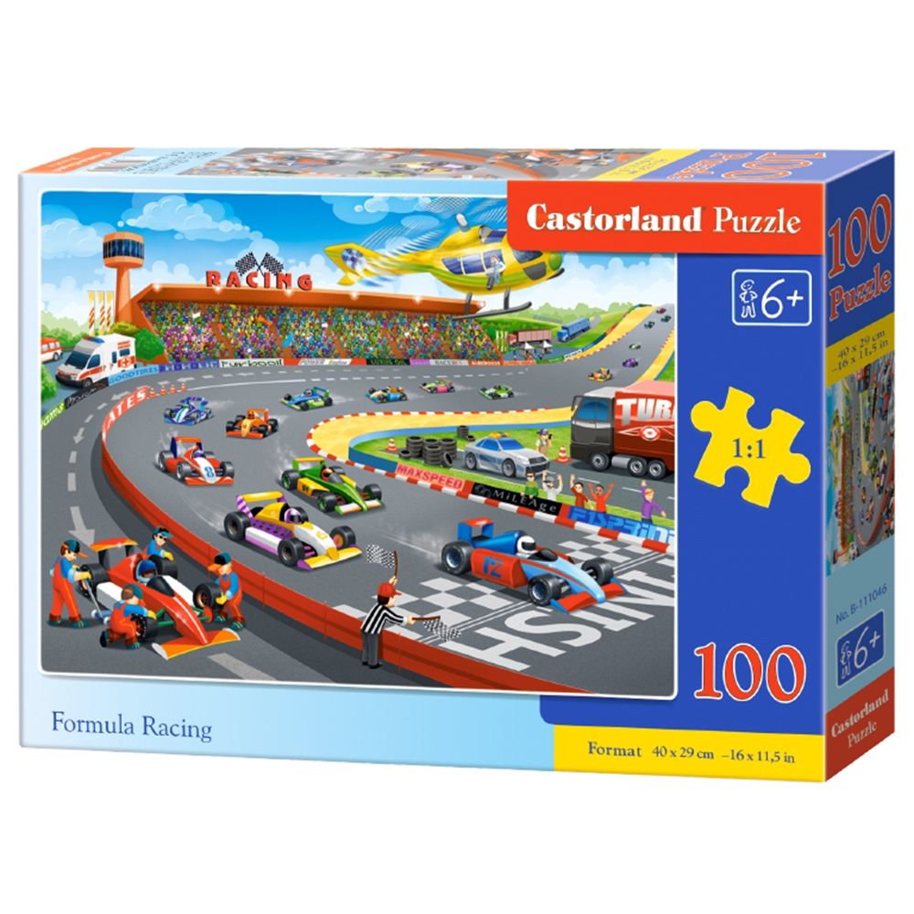 Castorland, Състезание Формула, пъзел 100 части