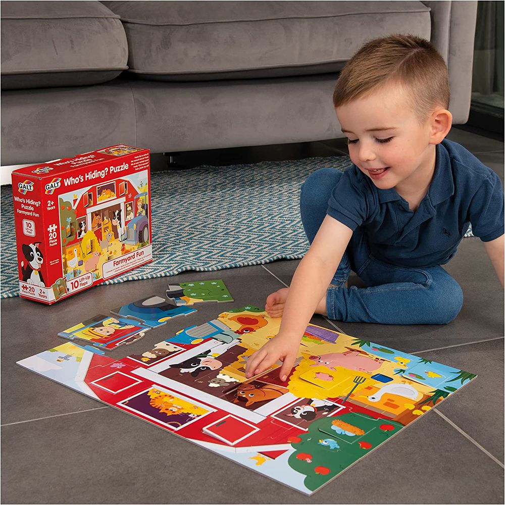 Пъзел с капачета, Кой се крие във фермата