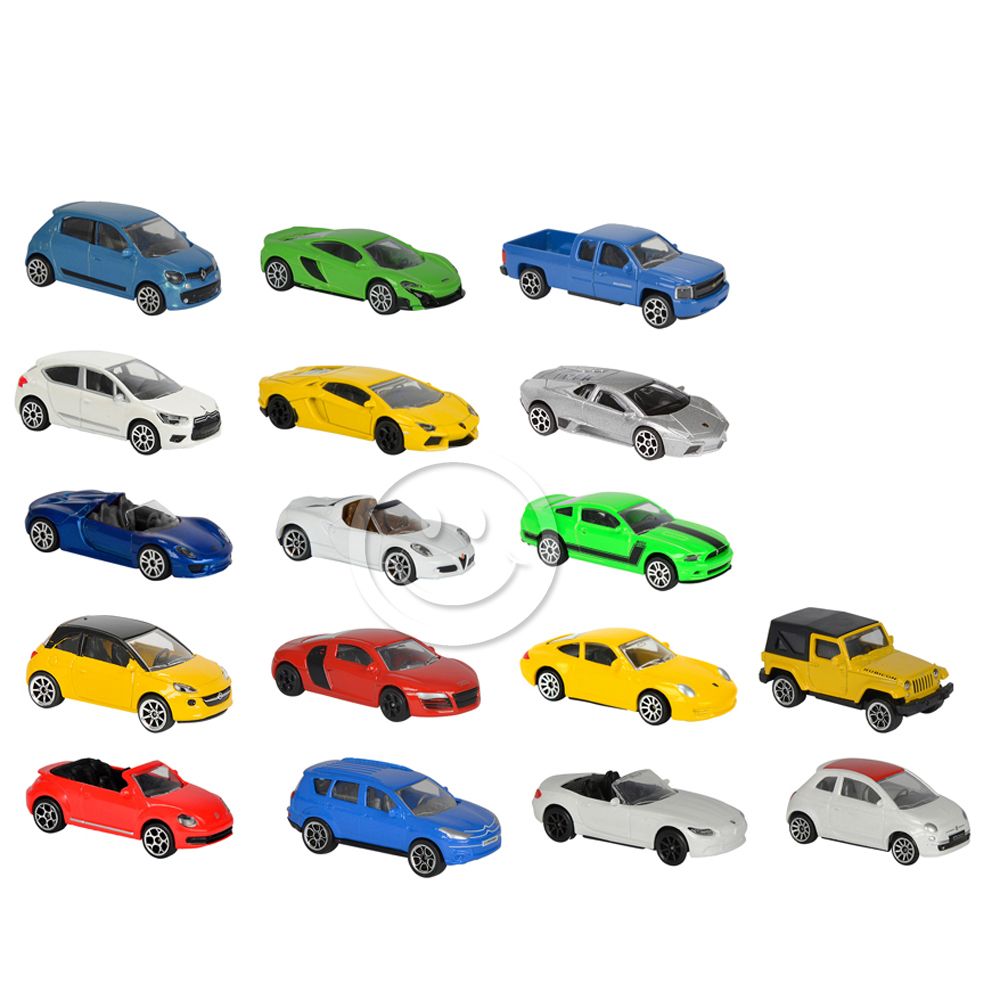 Majorette, Метална градска кола, асортимент