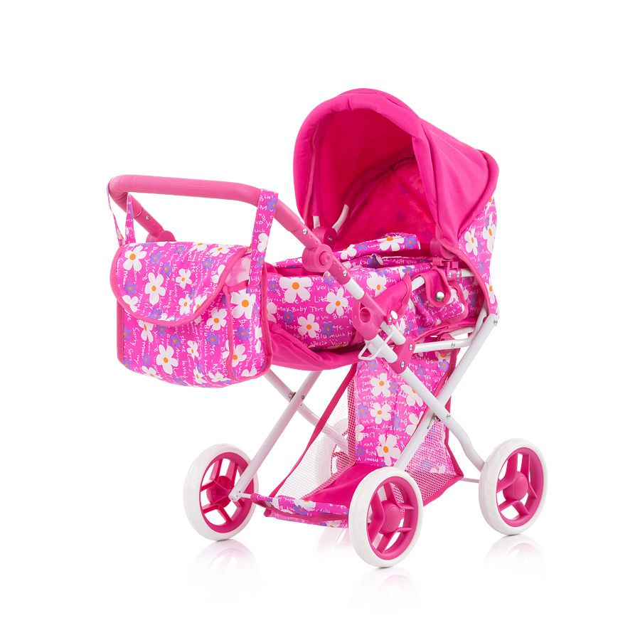 Детска количка за кукли, Габи, цветенца