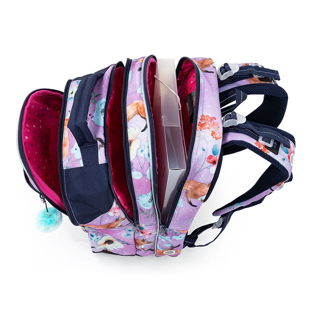 Анатомична ученическа раница, Лисици