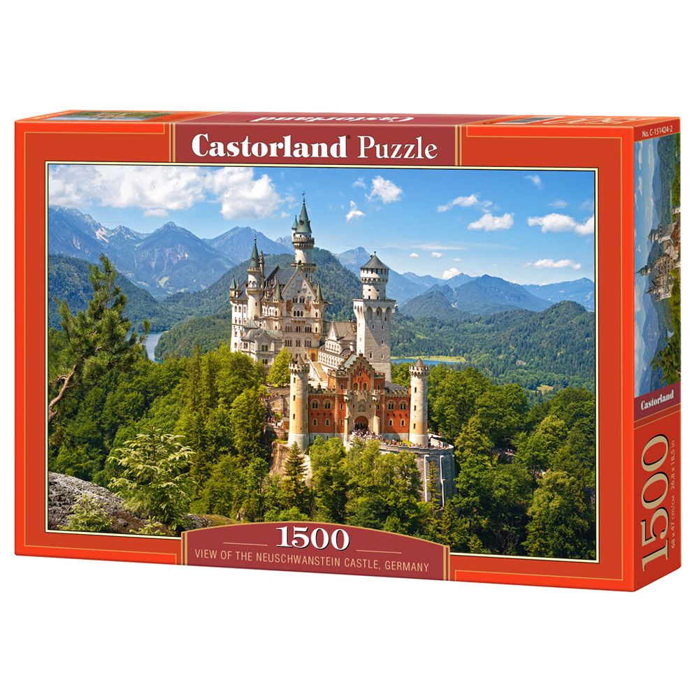 Castorland, Замъкът Нойшванщайн, Германия, пъзел 1500 части