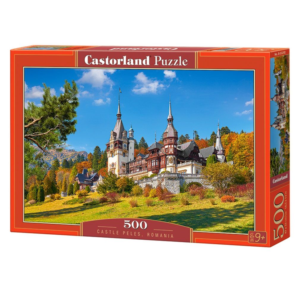 Castorland, Замъкът Пелеш в Синая, Румъния, пъзел 500 части