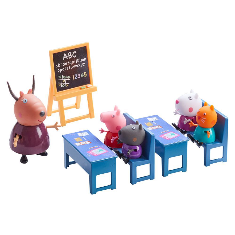 PEPPA PIG, Класна стая с 5 фигурки