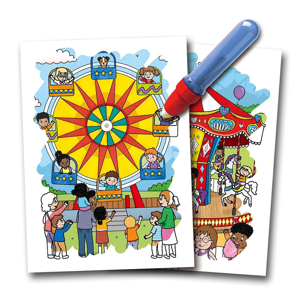 Книжка за рисуване с вода, Феи и русалки