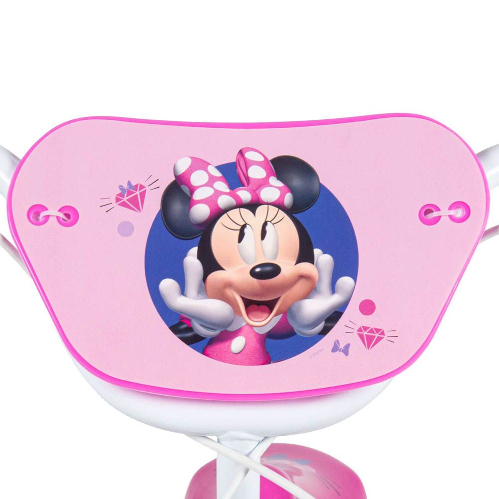 Детски велосипед с помощни колела Disney Minnie, 16 инча