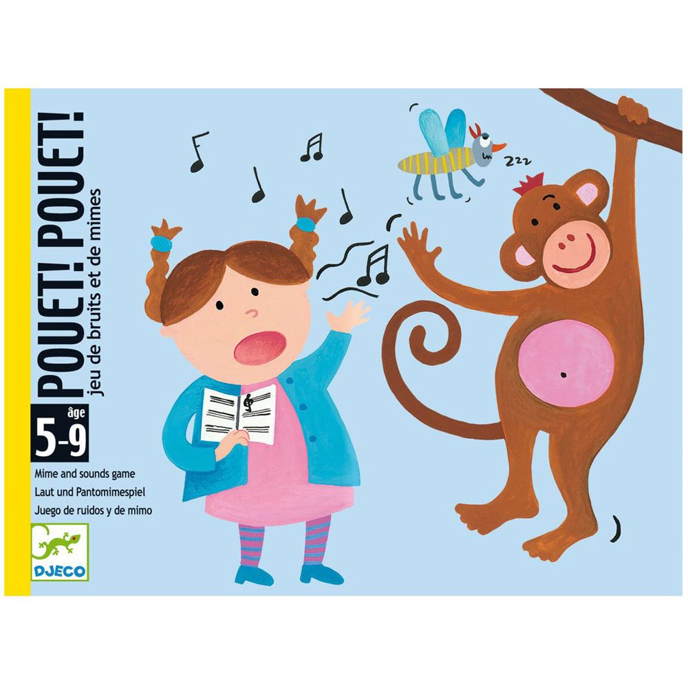 Djeco, Карти за игра, Познай и спечели
