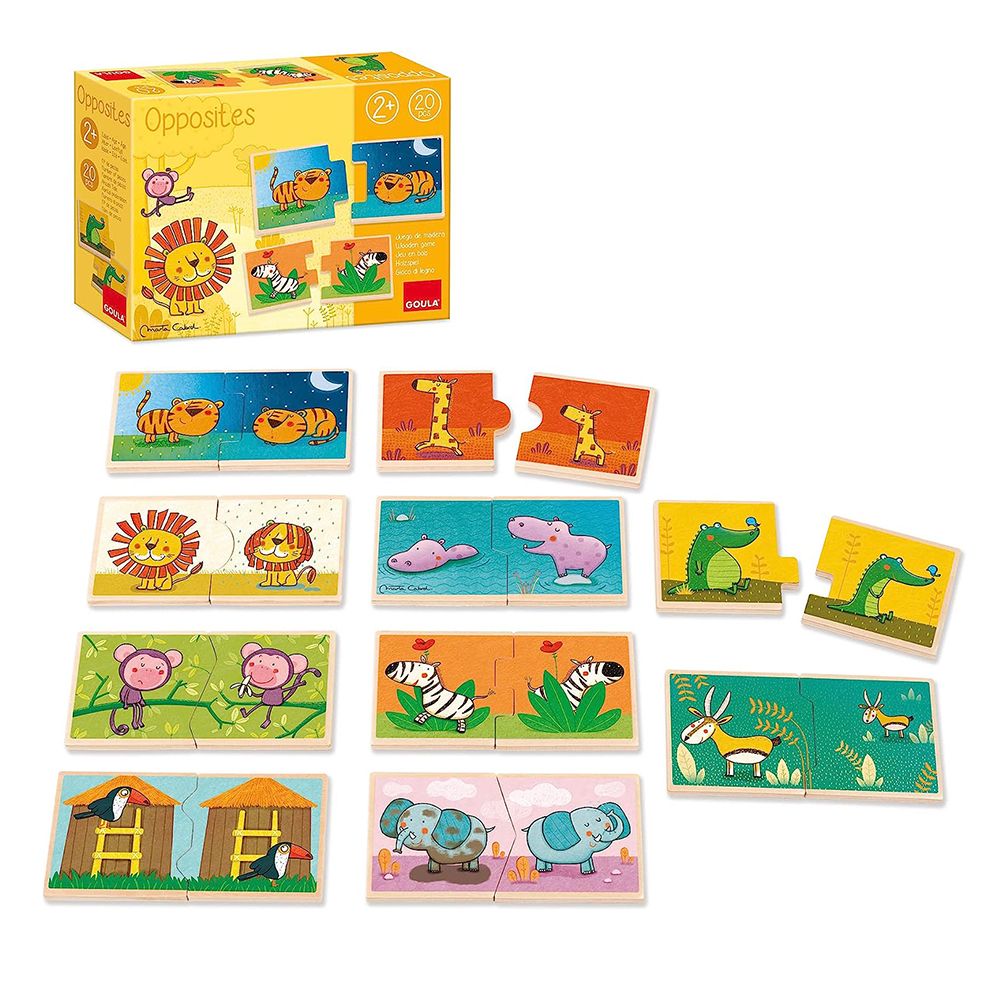 Дървен пъзел с противоположности, Лео, Кралят на джунглата