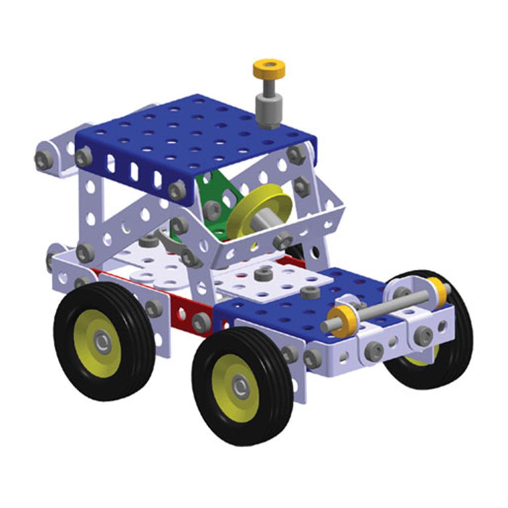 Метален конструктор, Камиони, 10 в 1, 202 части