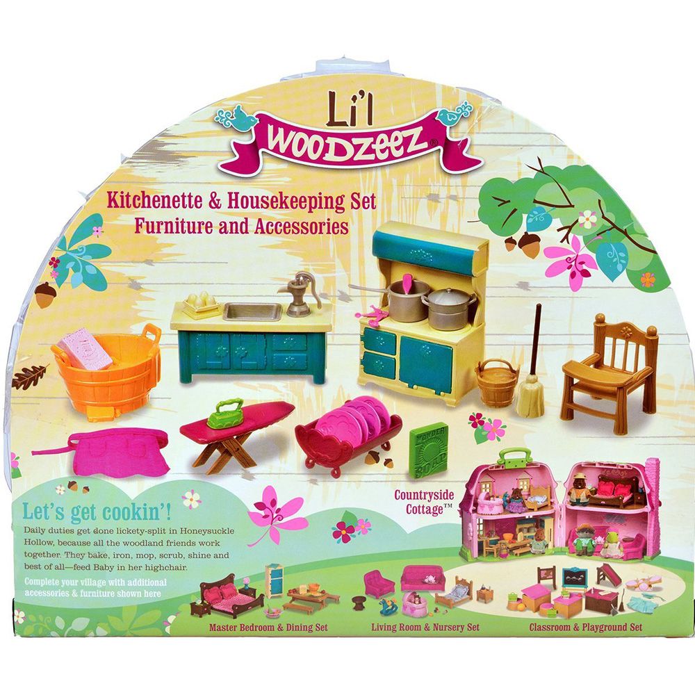 Li'l Woodzeez  Комплект за игра, Кухня