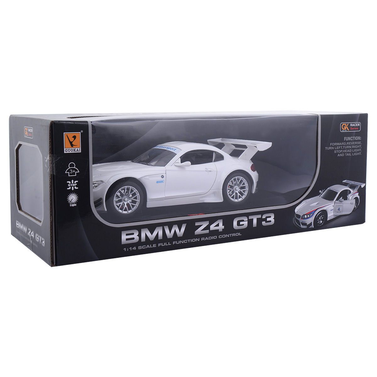 Кола с радио контрол, BMW Z4 T3, бяла
