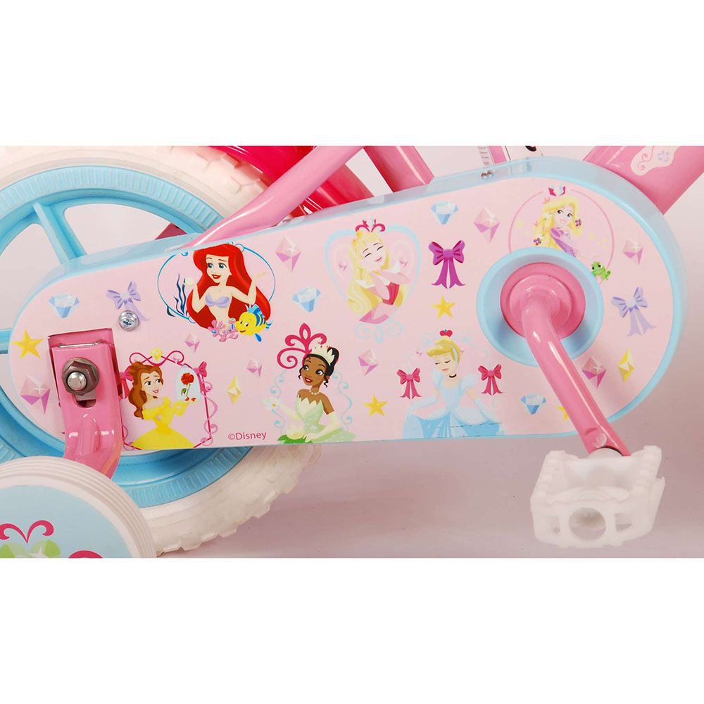 Велосипед с помощни колела, Дисни Принцеси, 10 инча