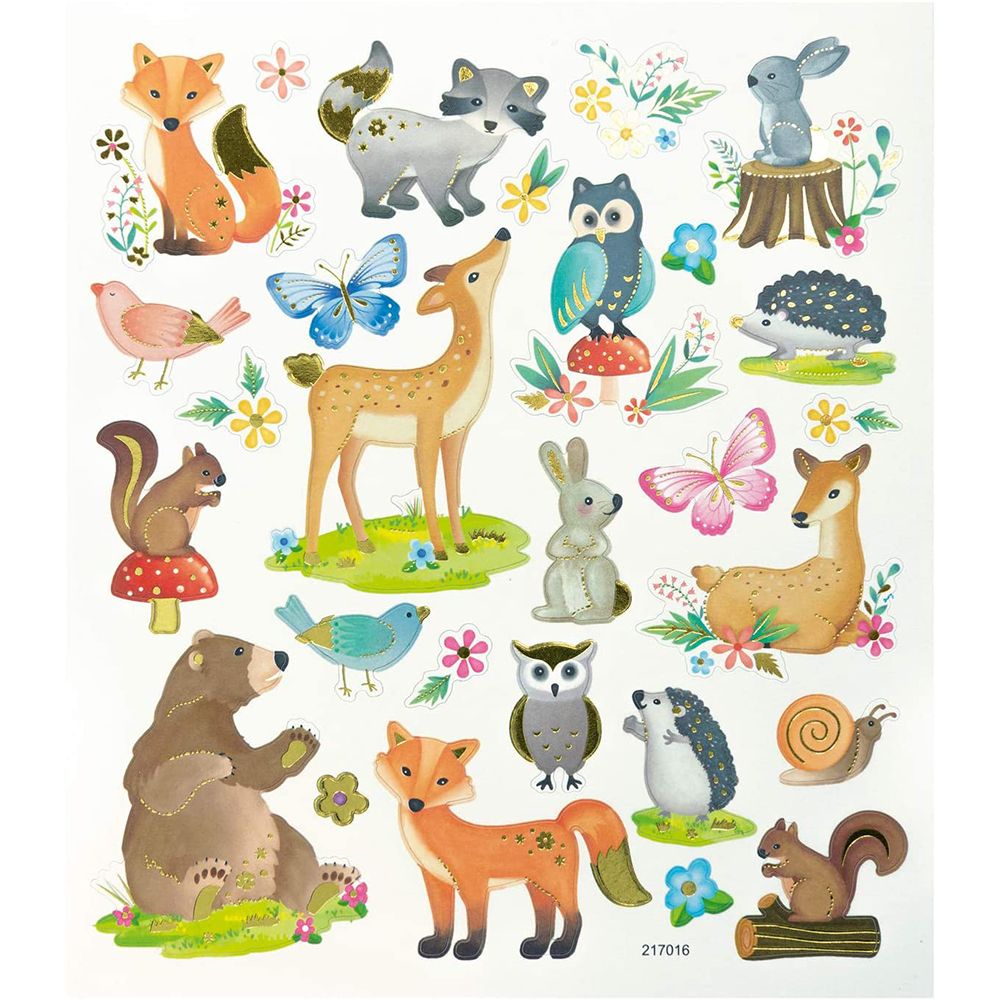 Стикери, Горски свят,  56 бр.