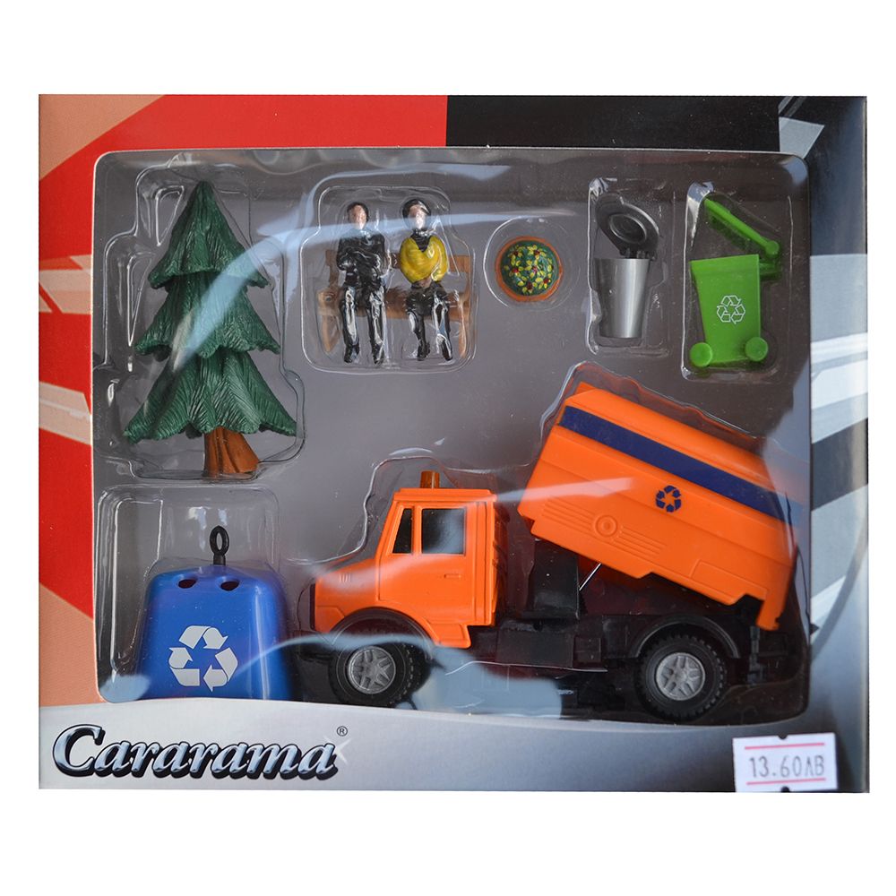 Cararama, Боклукчийски камион, комплект