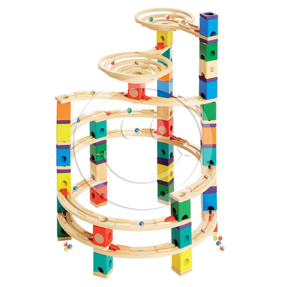 Hape, Дървена писта с топчета, Циклон
