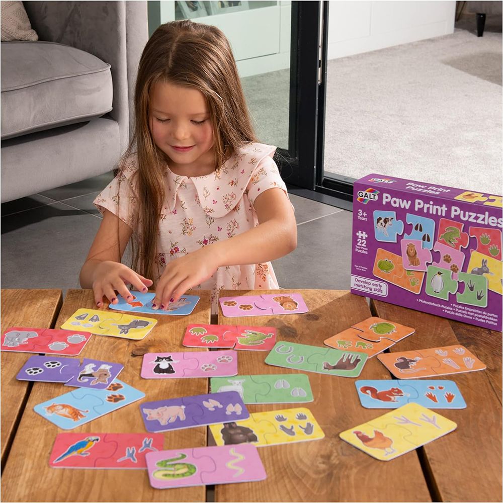 Пъзел, Следите на животните