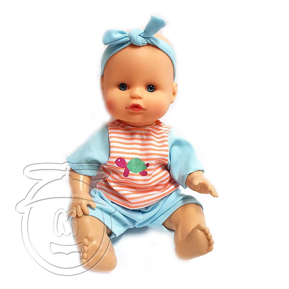 Happytoys, Моето пишкащо бебе Биби, на български език синя
