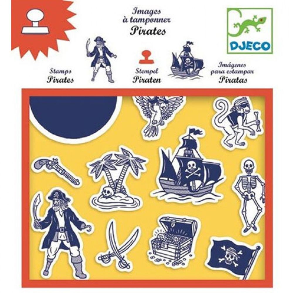 Djeco, Детски печати, Пирати