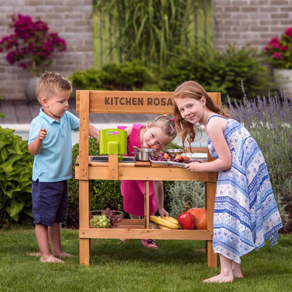 Дървена ЕКО кухня за градината, Розали