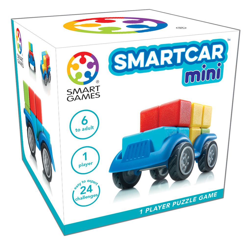 Smartgames, Логически пъзел-играчка, Умна кола, мини