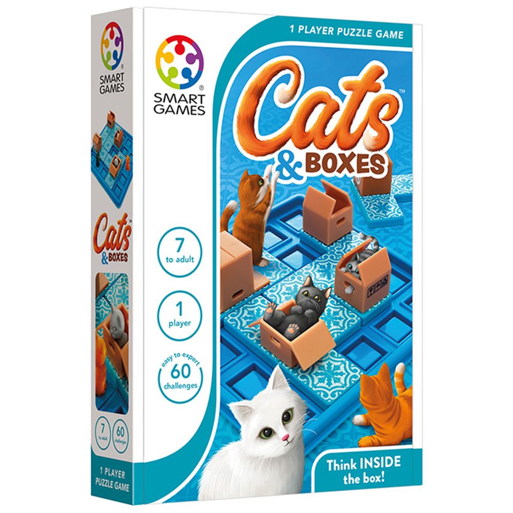 Pocket IQ, Логическа игра, Котки и Кутии, Smartgames