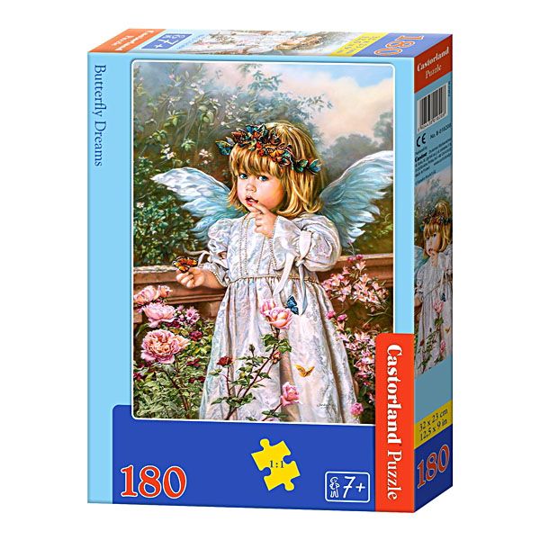 Castorland, Пеперудени мечти, пъзел 180 части