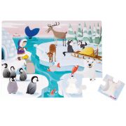 Детски пъзел, На заледения континент