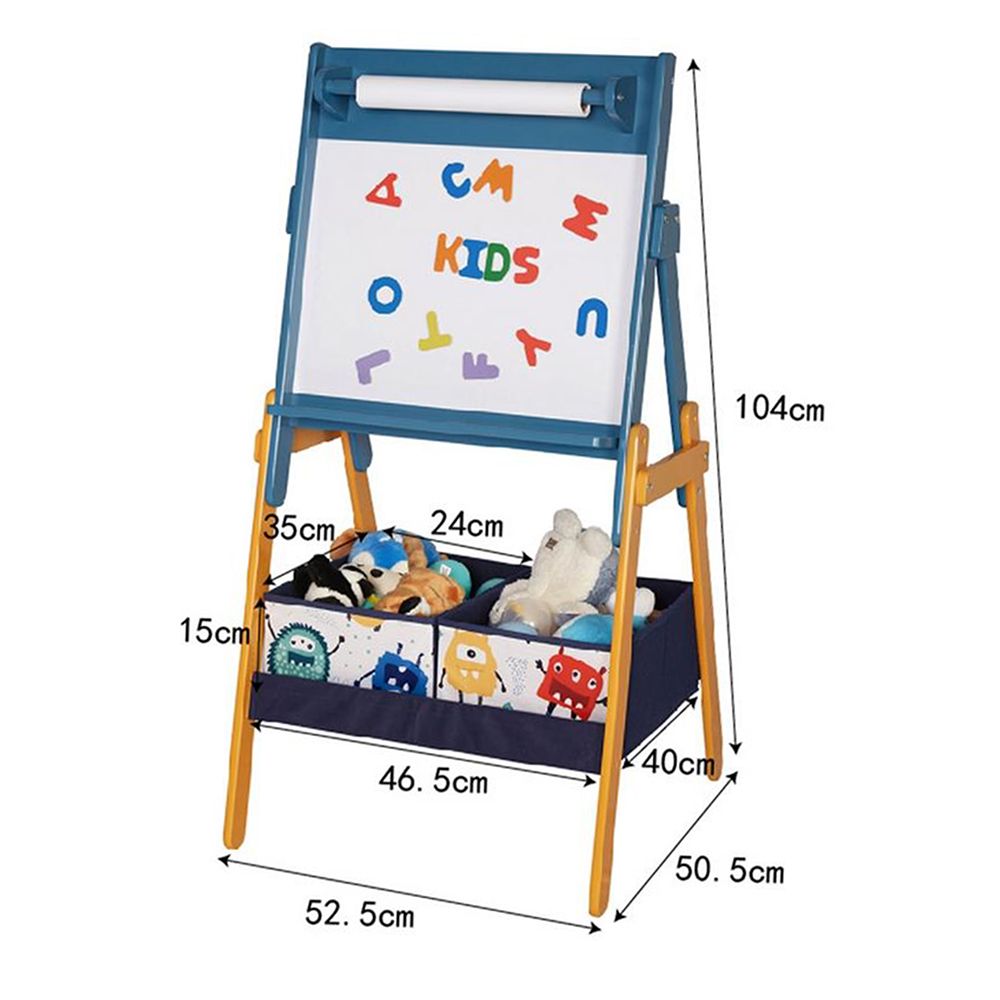 Магнитна дъска-статив с флипчарт и органайзери, Весели духчета