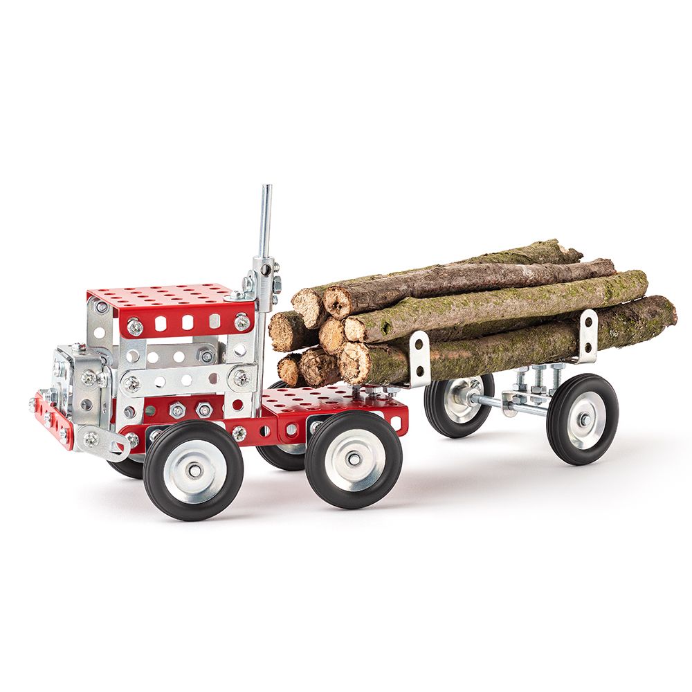 Метален конструктор, Камиони, 10 в 1, 202 части