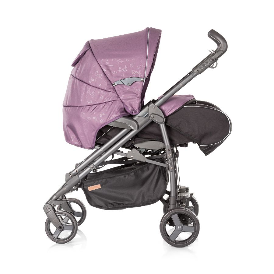 Комбинирана количка Пуки, , лилава