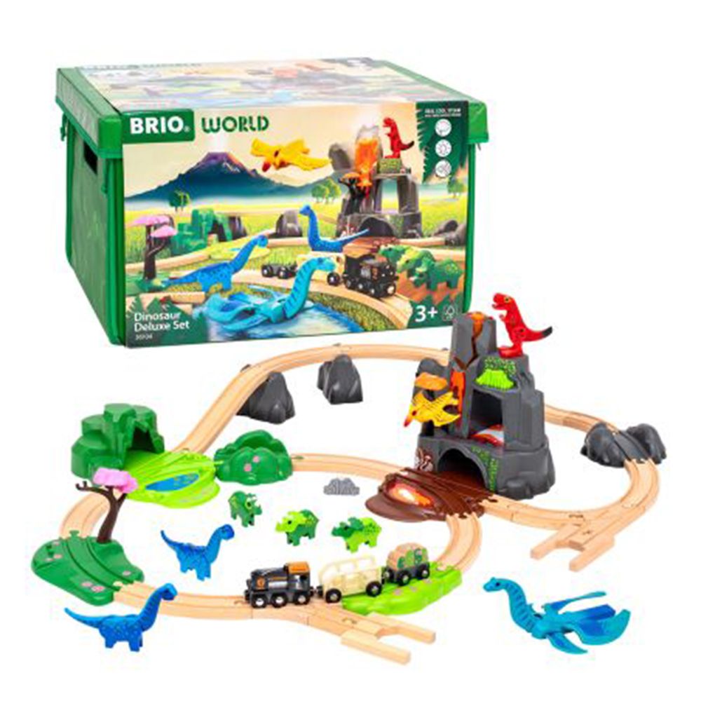 BRIO, Стартов комплект, Динозаври, Deluxe