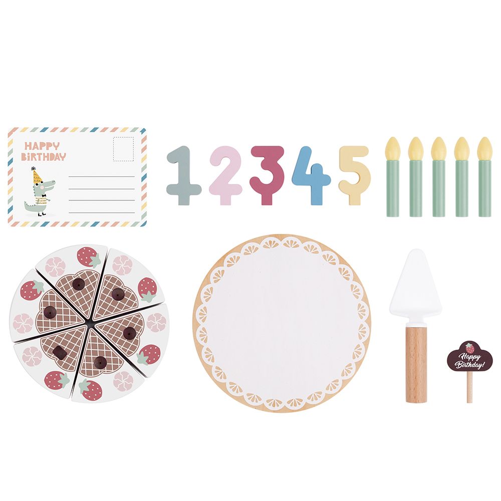 Дървена торта за Рожден ден