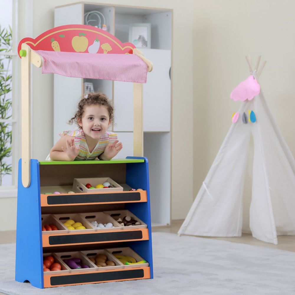 Дървен Магазин и Театър, 2 в 1