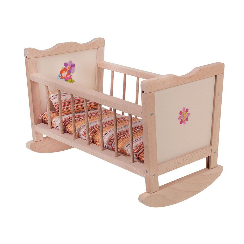ДАМ, Дървено легло-люлка за кукла