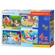 Красиви приказки, пъзел с 8, 12, 15 и 20 елемента