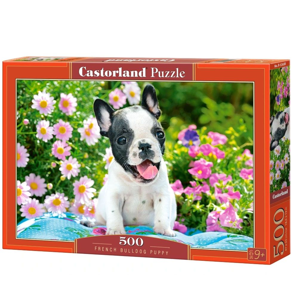 Castorland, Френски булдог, пъзел 500 части