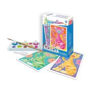 Aquarellum mini, Комплект за рисуване с акварелни бои, Котета