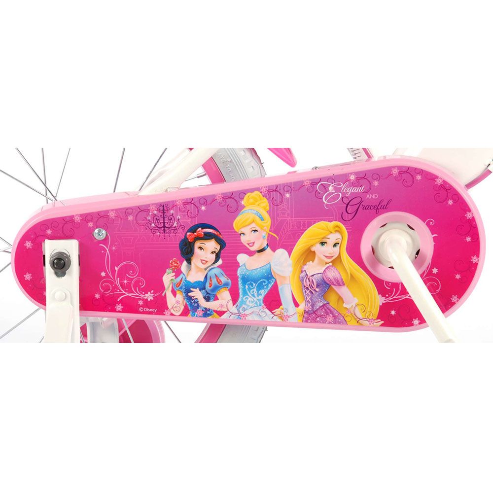 Детски велосипед с помощни колела Disney Princess, 16 инча