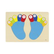 Дървен пъзел, Цифрите от 1 до 10