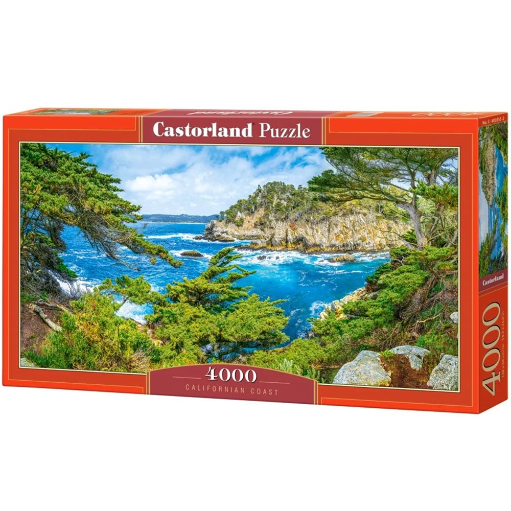 Castorland, Калифорнийско крайбрежие, пъзел 4000 части