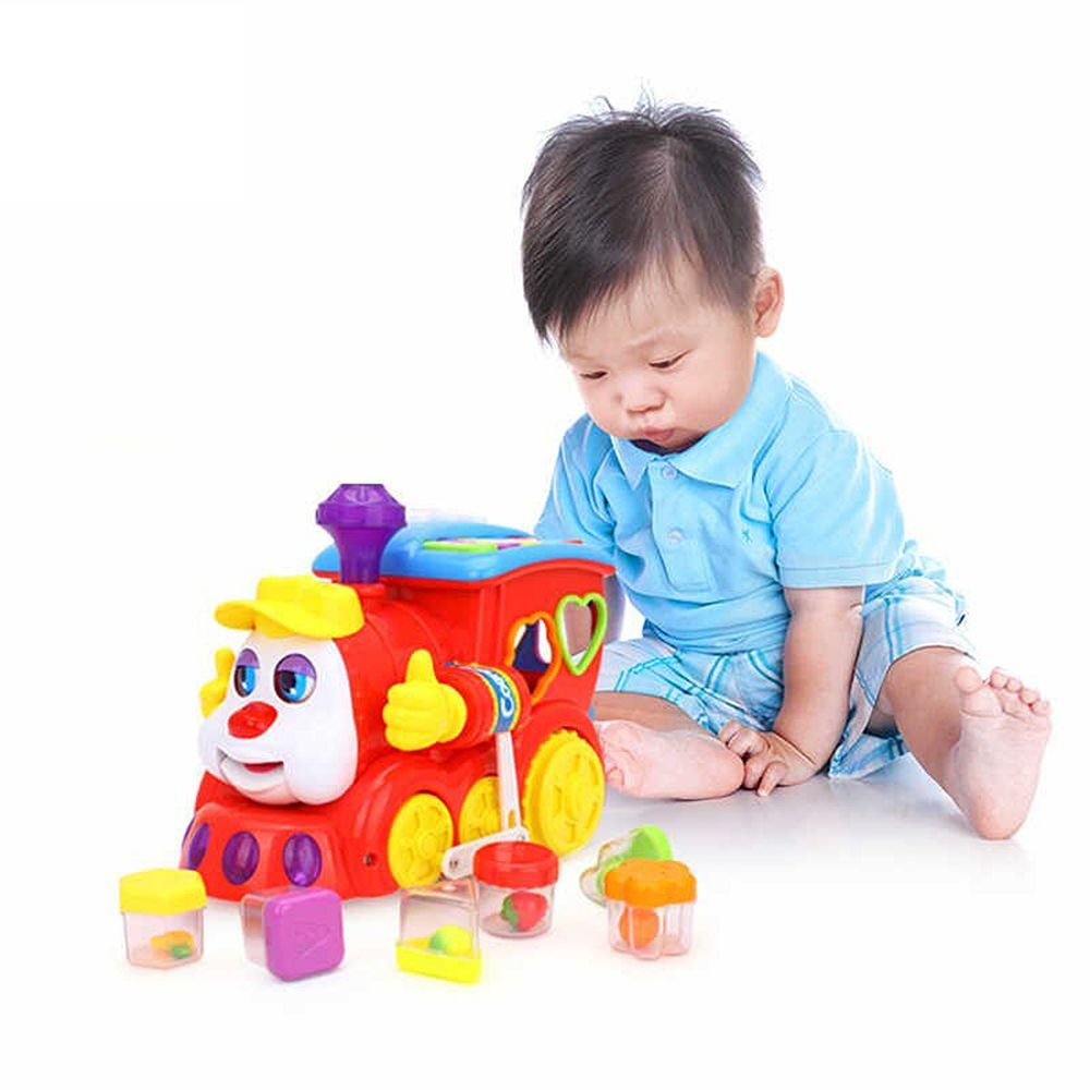 Локомотив, със звук, светлина и обучение