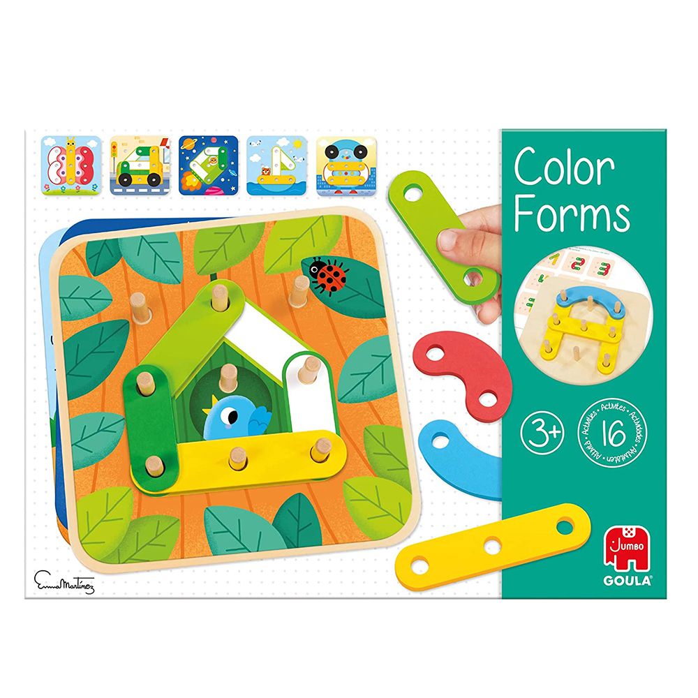 Образователна игра, Форми, цветове, цифри и букви