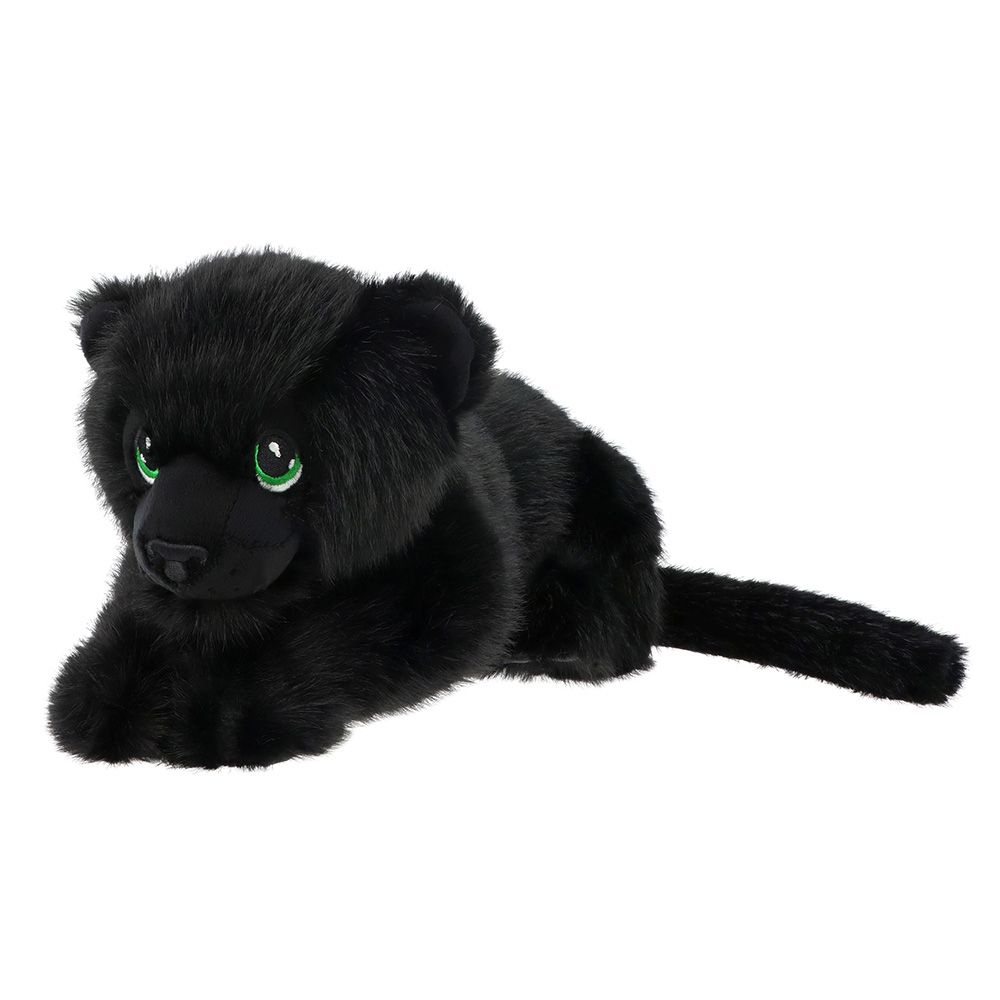 Keeleco, Екологична плюшена играчка, Черна пантера, 35 см, Keel Toys